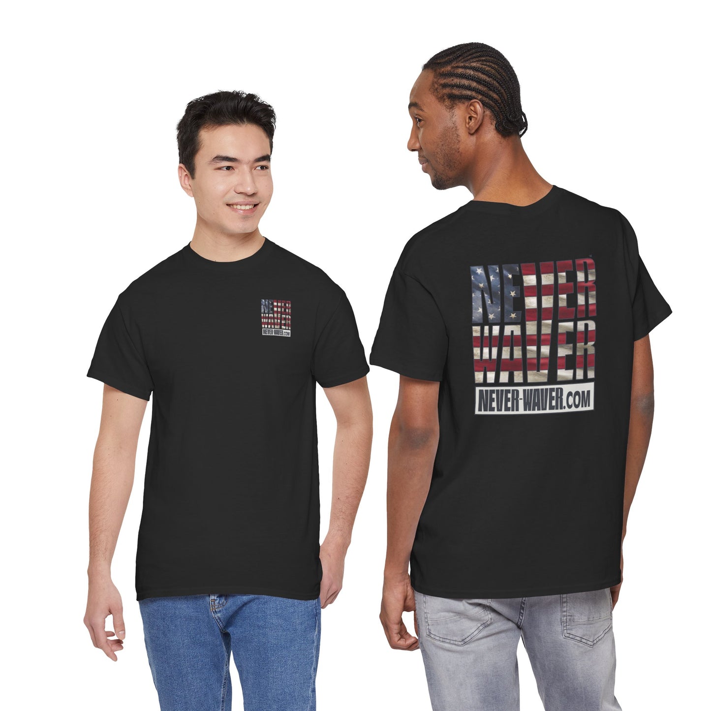 Never Waver Unisex Heavy Cotton Tee