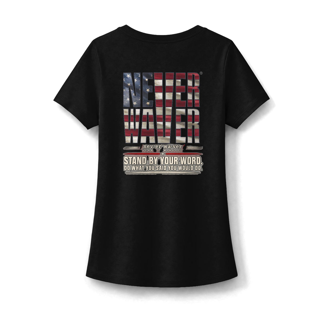 Never Waver Definition Women’s T-Shirt by Printify