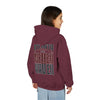 Atlanta Fans Never Waver Youth Heavy Blend Hooded Sweatshirt