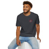 'Never Waver Remember who the F@{k you are' Circular Barbed-Wire Logo Graphic T-Shirt