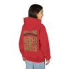 New Orleans Fans Never Waver Youth Heavy Blend Hooded Sweatshirt
