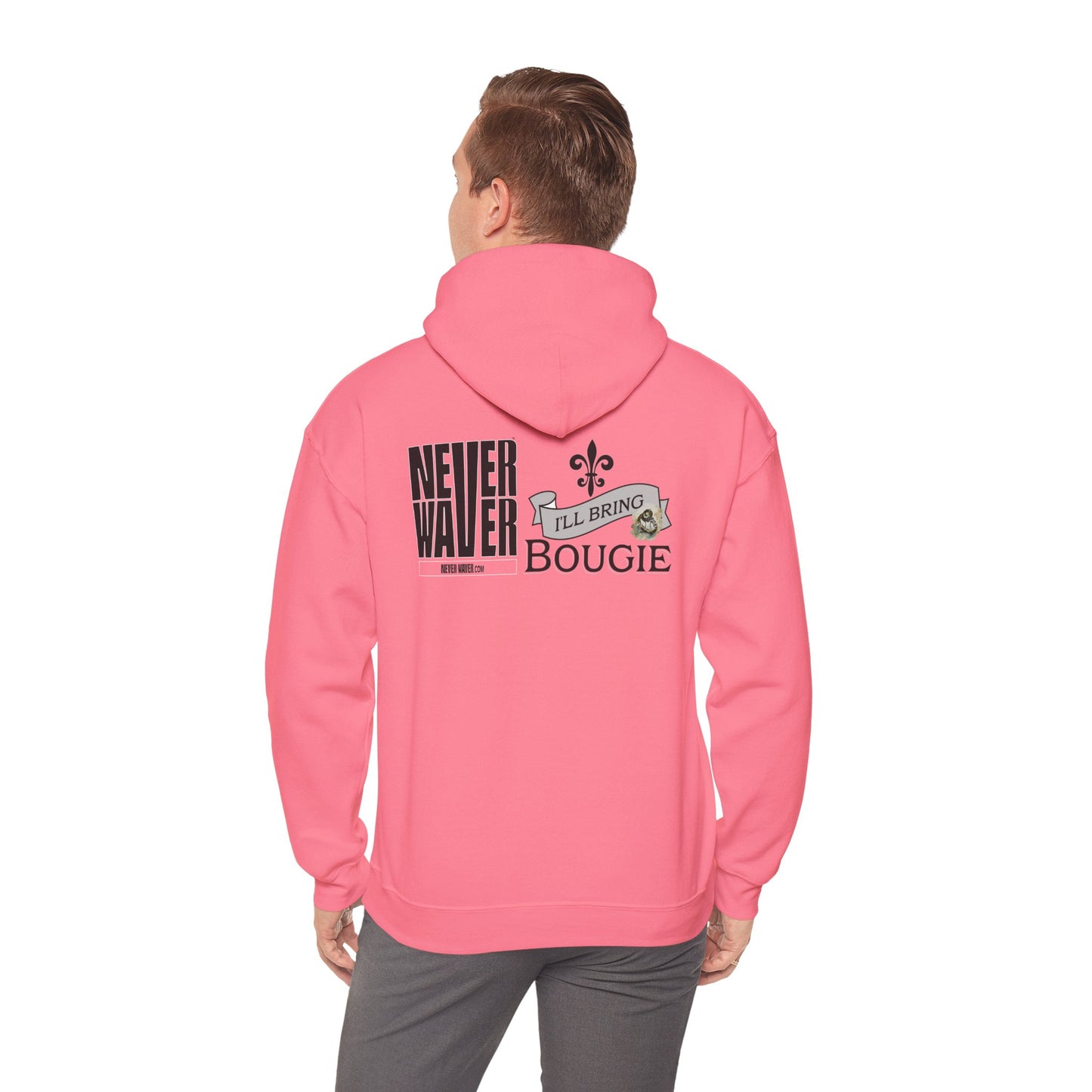 "Never Waver I'll Bring The Bougie" Inspirational Unisex  Hoodie