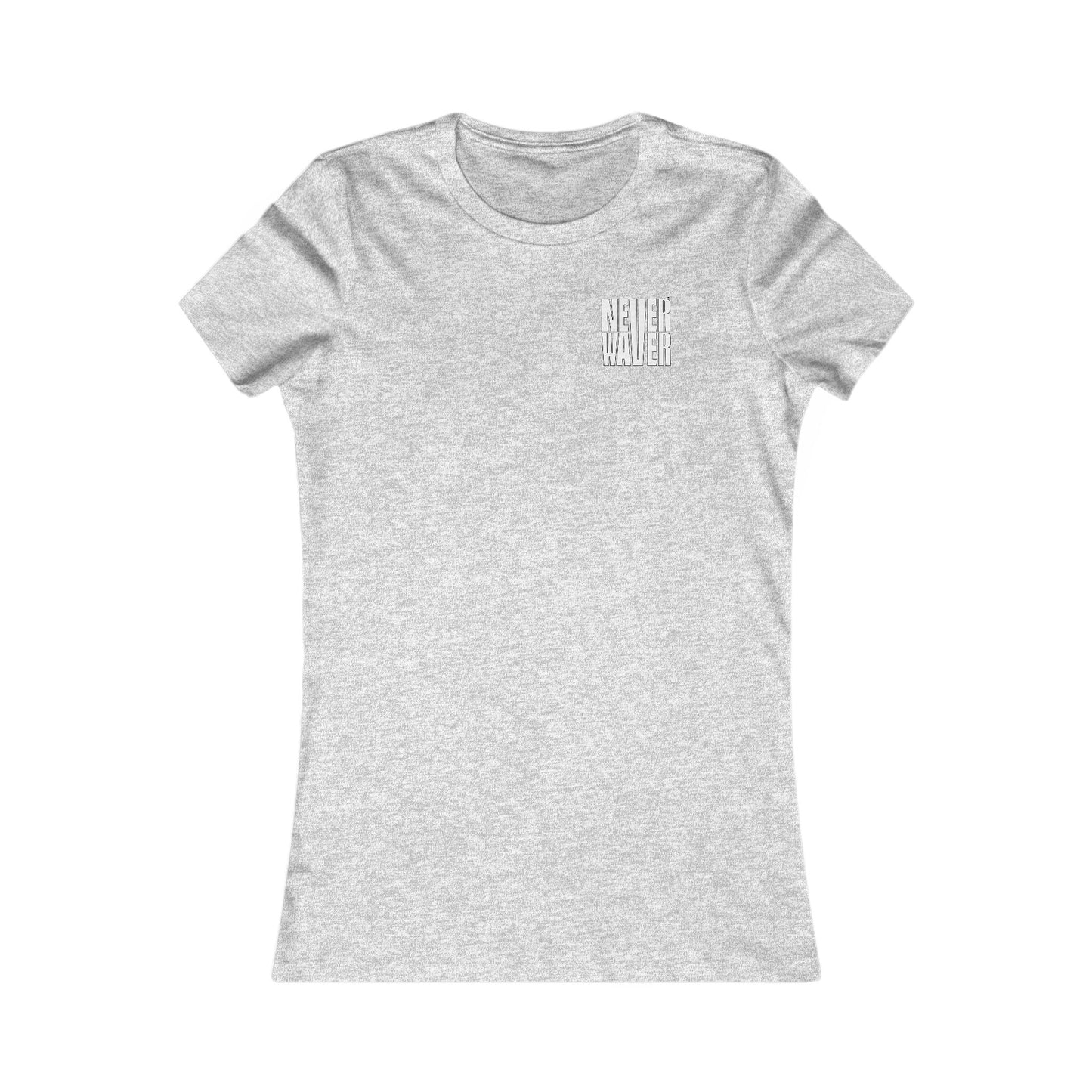 Never Waver I Don't Ride on the Crazy Train I Drive It Women's Favorite Tee