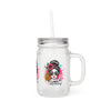 Never Waver  I'm that Mom Sorry Not Sorry Jar with Straw - Perfect Gift for Mother's Day or Independence Day