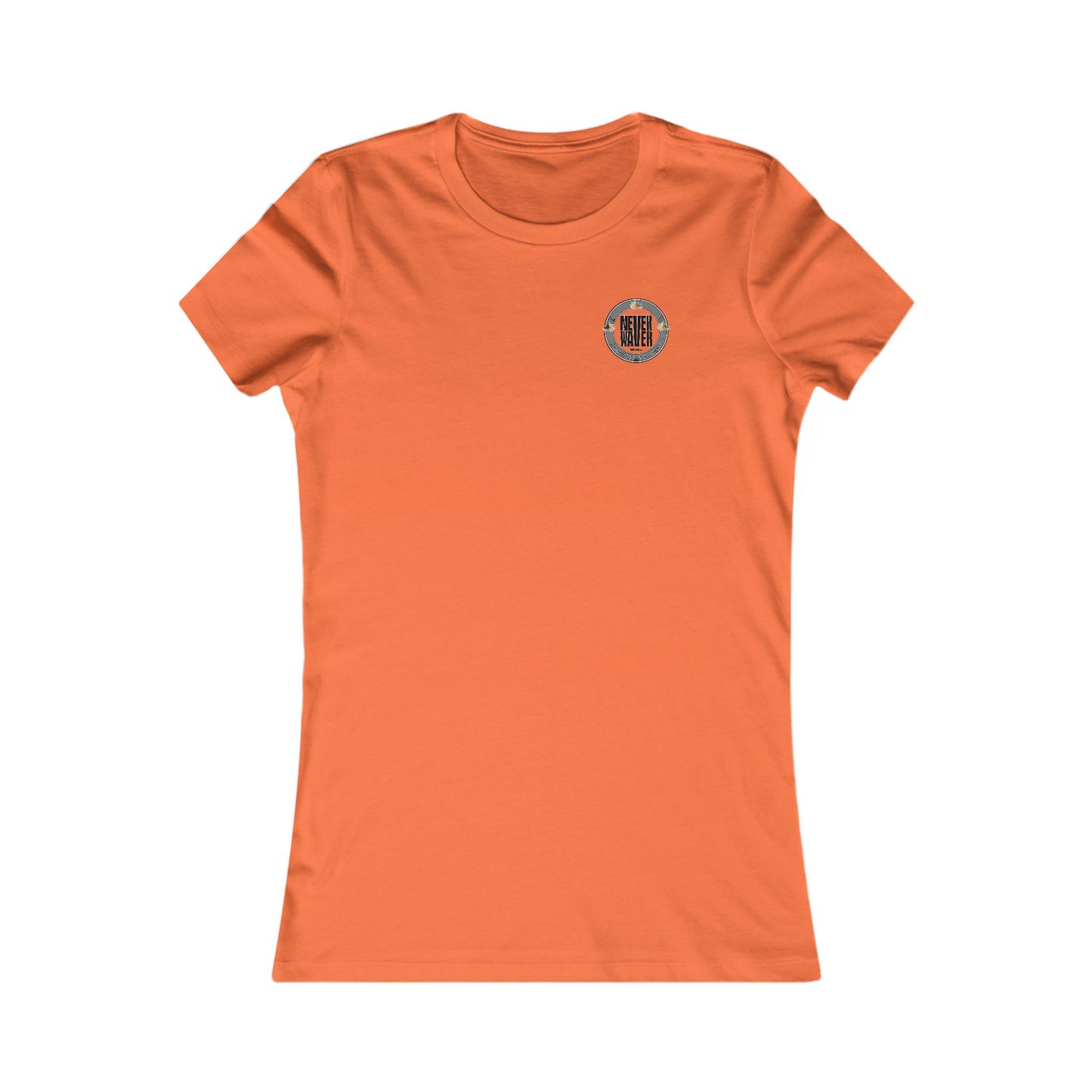 Never Waver Drinks Well With Others Women's Favorite Tee