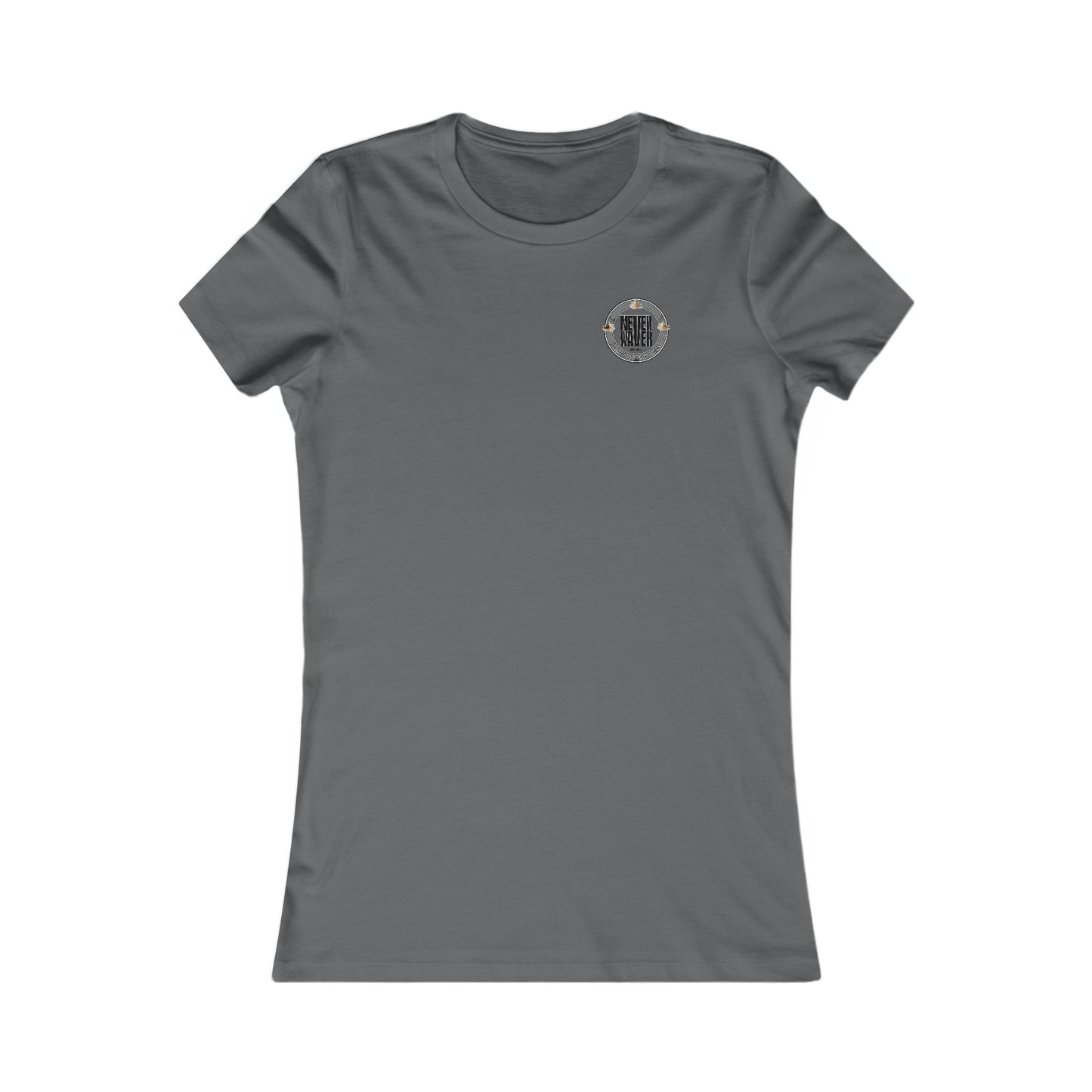 Never Waver Drinks Well With Others Women's Favorite Tee