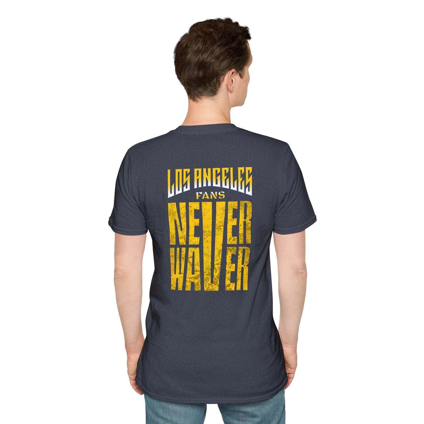 Los Angeles Fans Never Waver Unisex Softstyle T-Shirt