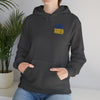 Inspired Unisex Heavy Blend™ Hooded Sweatshirt -Los Angeles Fans NEVER WAVER Graphic