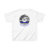 Never Waver Always Back The Blue   Kids Heavy Cotton™ Tee