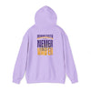 Minnesota Fans Never Waver w Leopard Football Unisex Heavy Blend™ Hoodie