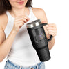 Never Waver Tree of Cancer Ribbons, Insulated Travel Mug -40oz