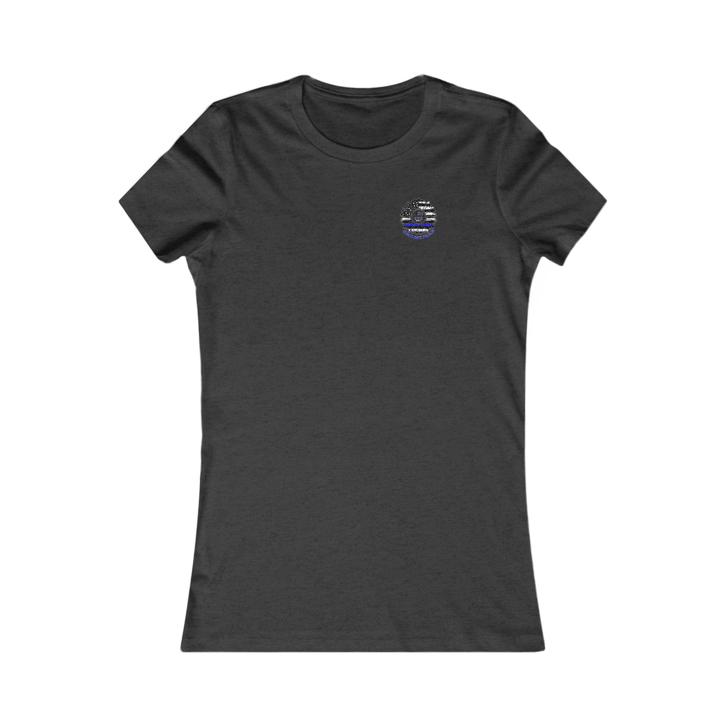 Never Waver Always Back The Blue  Women's Favorite Tee
