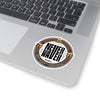 Never Waver Save Water Drink Beer Kiss-Cut Stickers - Fun and Quirky Drink Decor