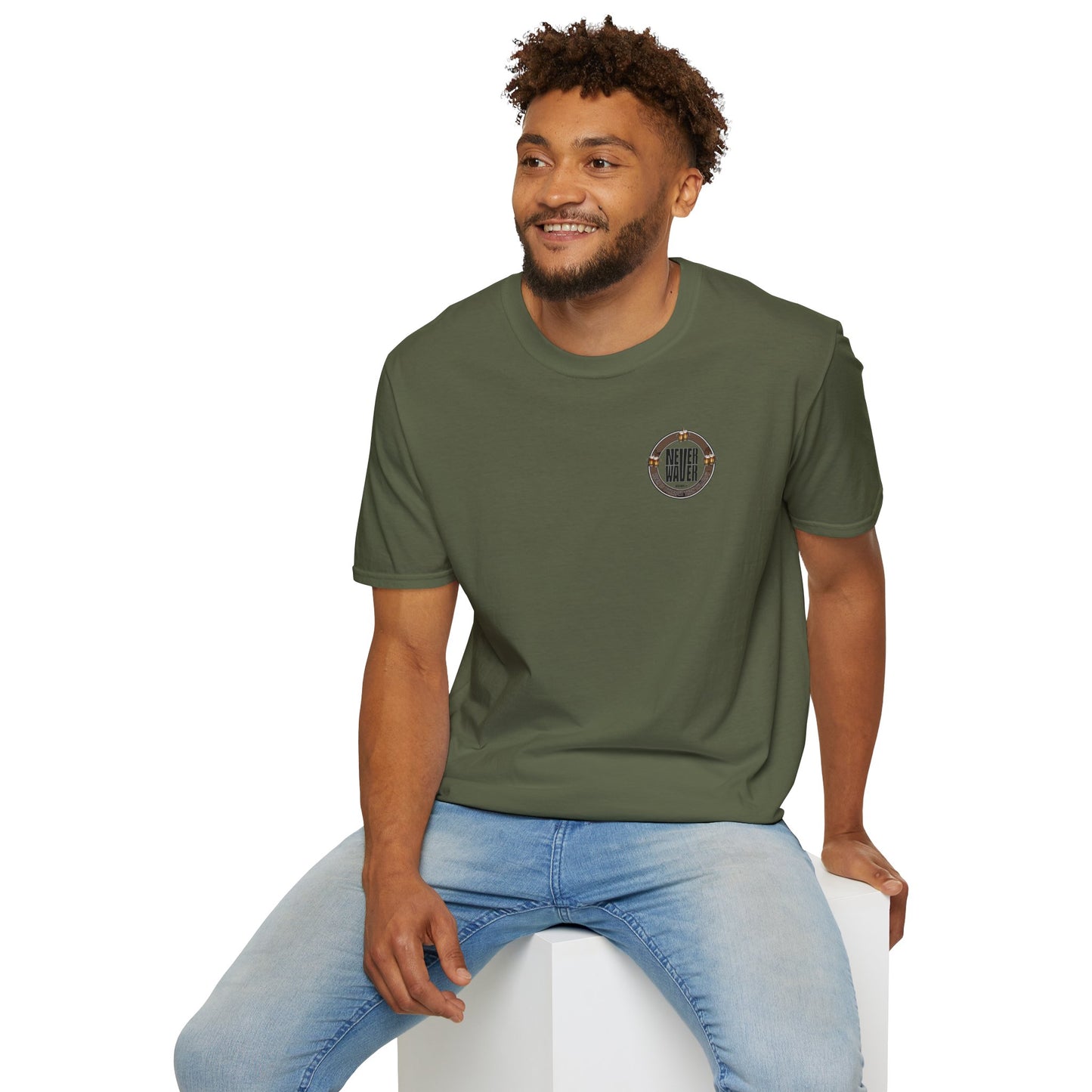 Never Waver Beer Is cheaper Than Therapy  Unisex Soft style T-Shirt