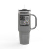 Never Waver Tree of Cancer Ribbons, Insulated Travel Mug -40oz