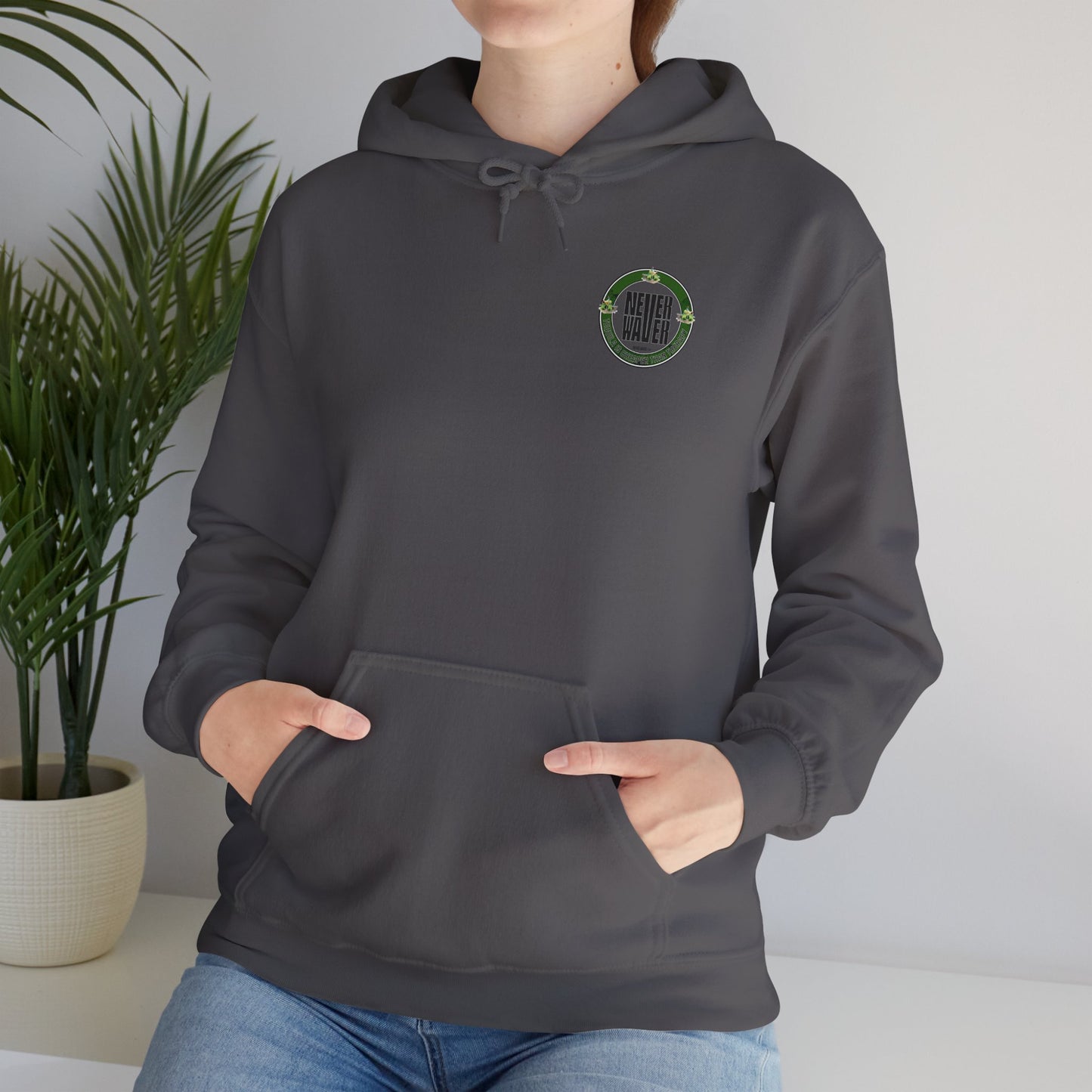 Never Waver Tequila Is Cheaper Than Therapy Unisex Heavy Blend™ Hooded Sweatshirt