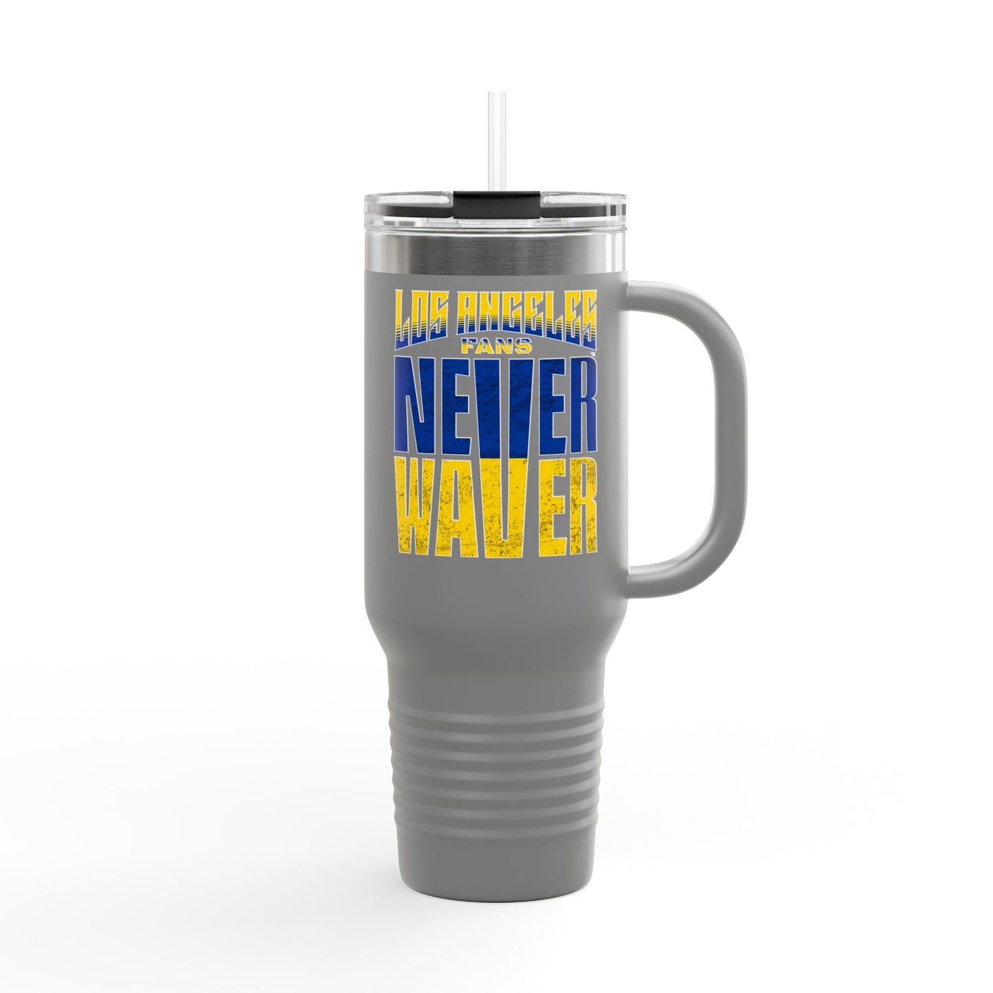 Los Angeles Fans Never Waver Insulated Travel Mug, 40oz