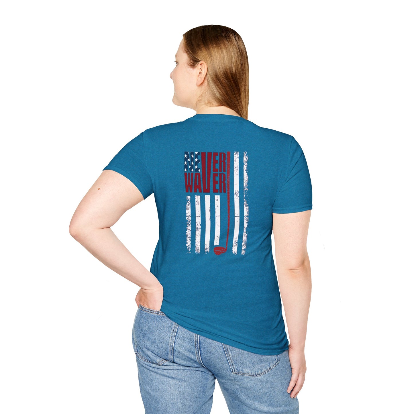 Never Waver Golf Unisex Soft style T-Shirt
