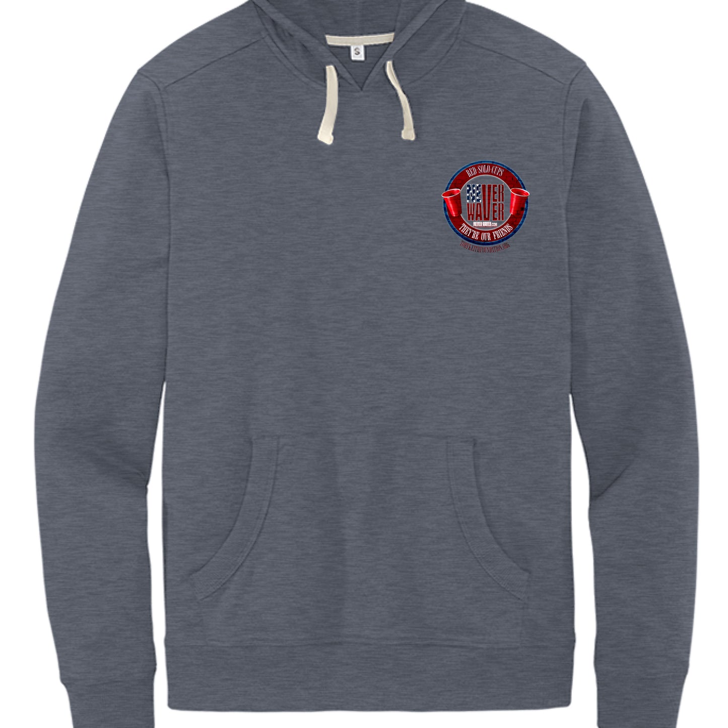 Heathered Navy - FRONT