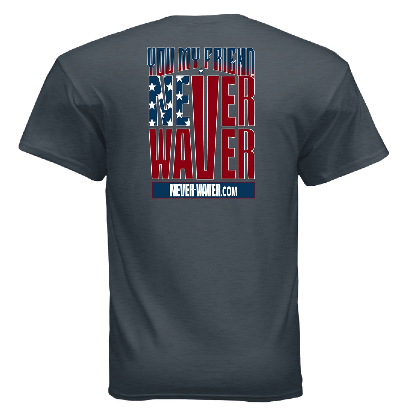 Heather Navy - BACK