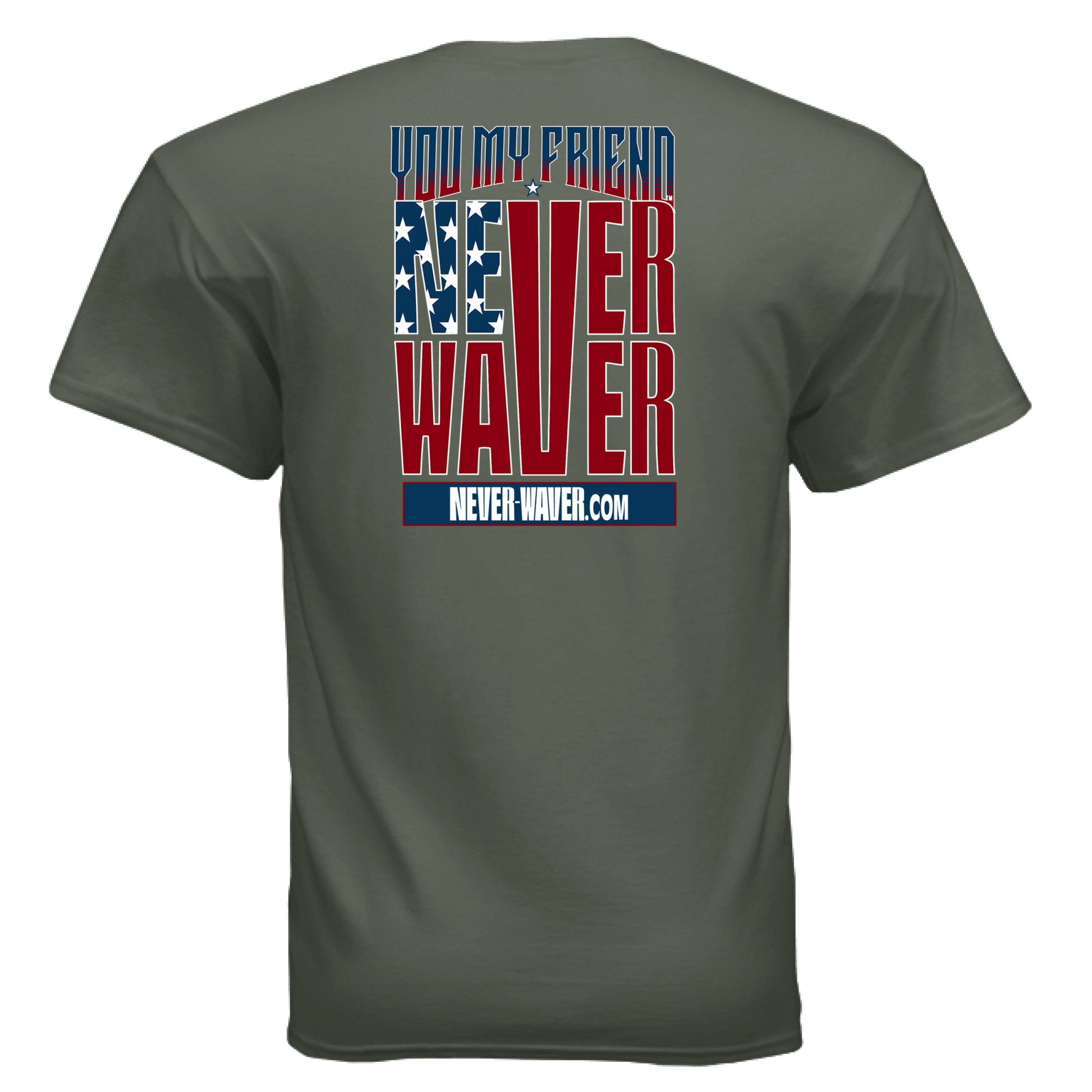 MILITARY GREEN - BACK