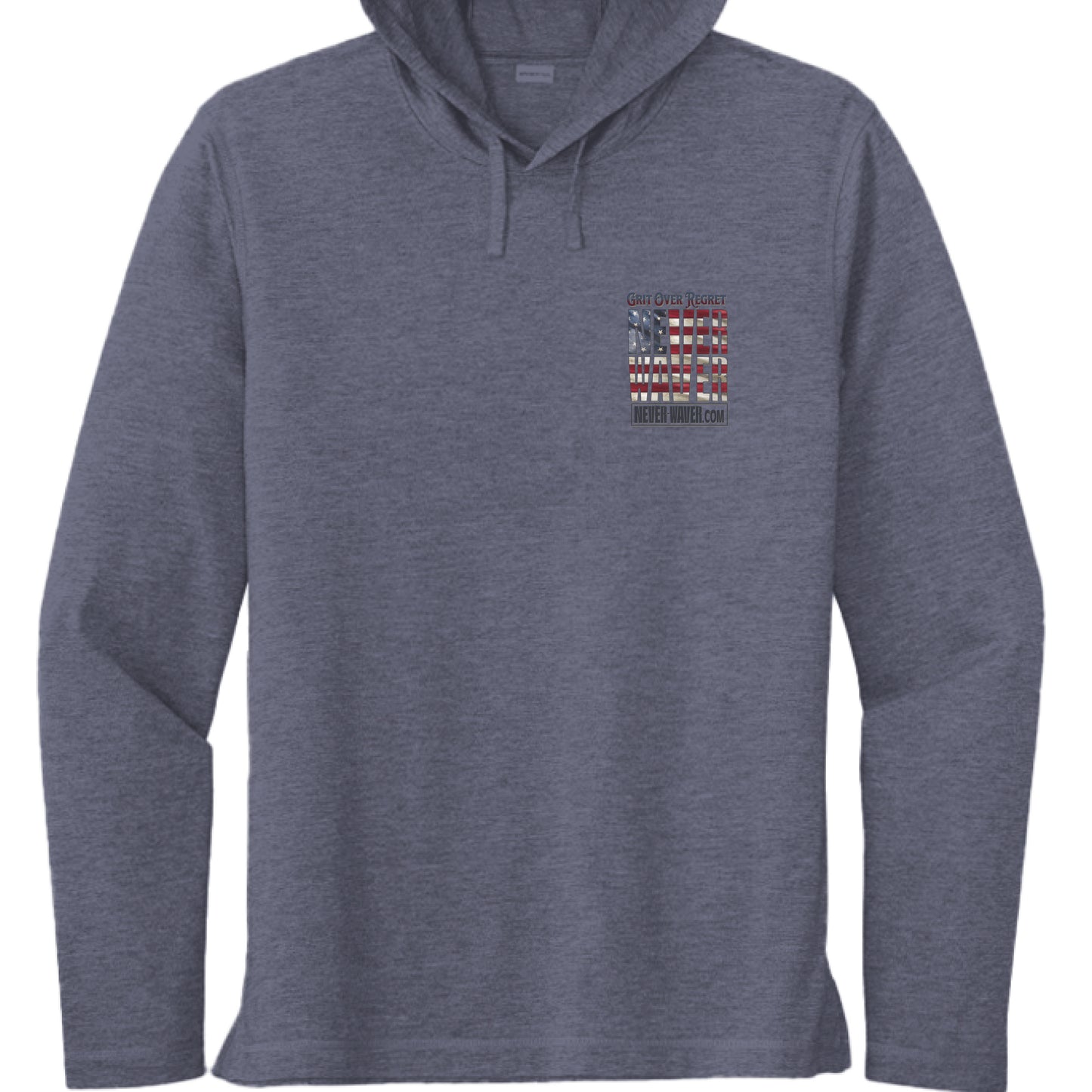 True Navy Hthr - FRONT