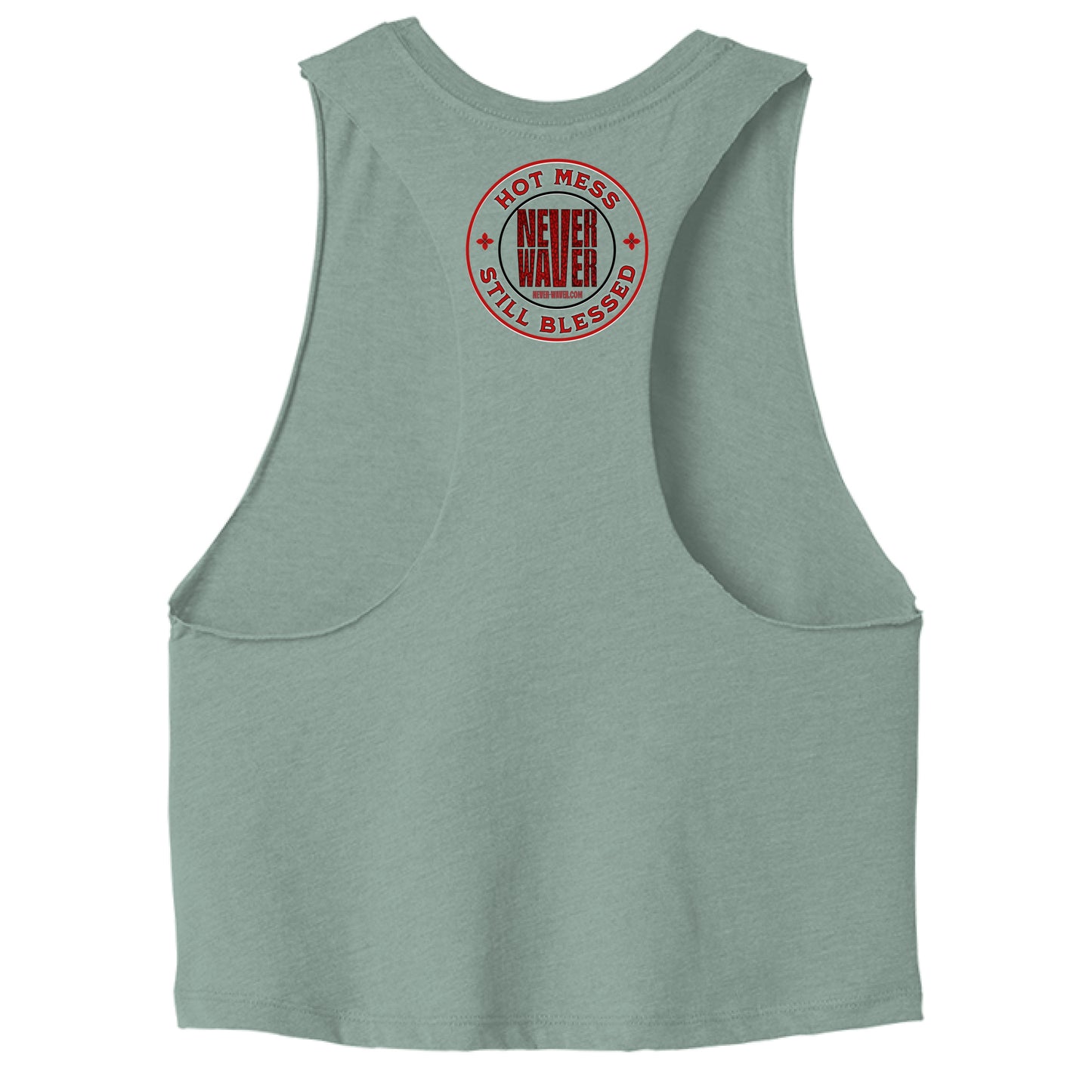 Heather Dusty Blue - BACK