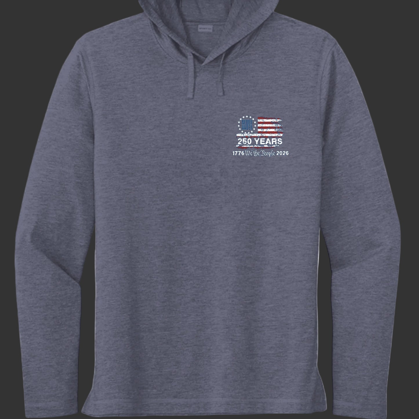 True Navy Hthr - ST406 - FRONT
