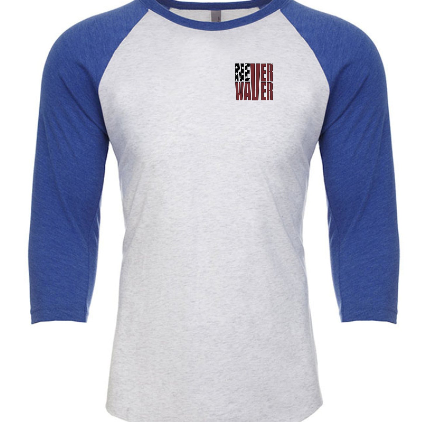 Vintage Royal/ Heather White - 6051 - FRONT
