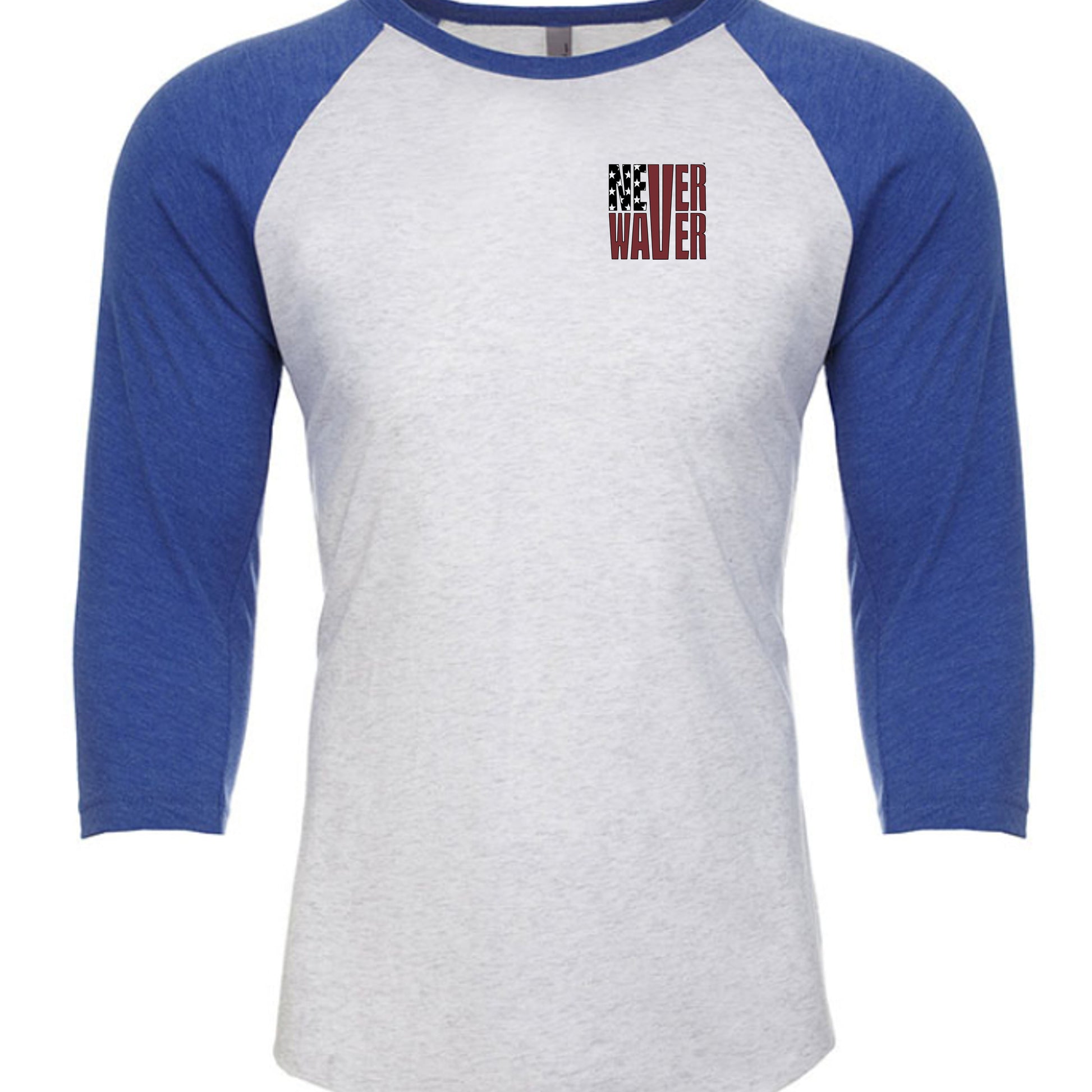 Vintage Royal/ Heather White - 6051 - FRONT