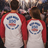 Vintage Red/ Heather White - 6051 - BACK