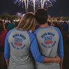 Vintage Royal/ Premium Heather - 6051 - BACK