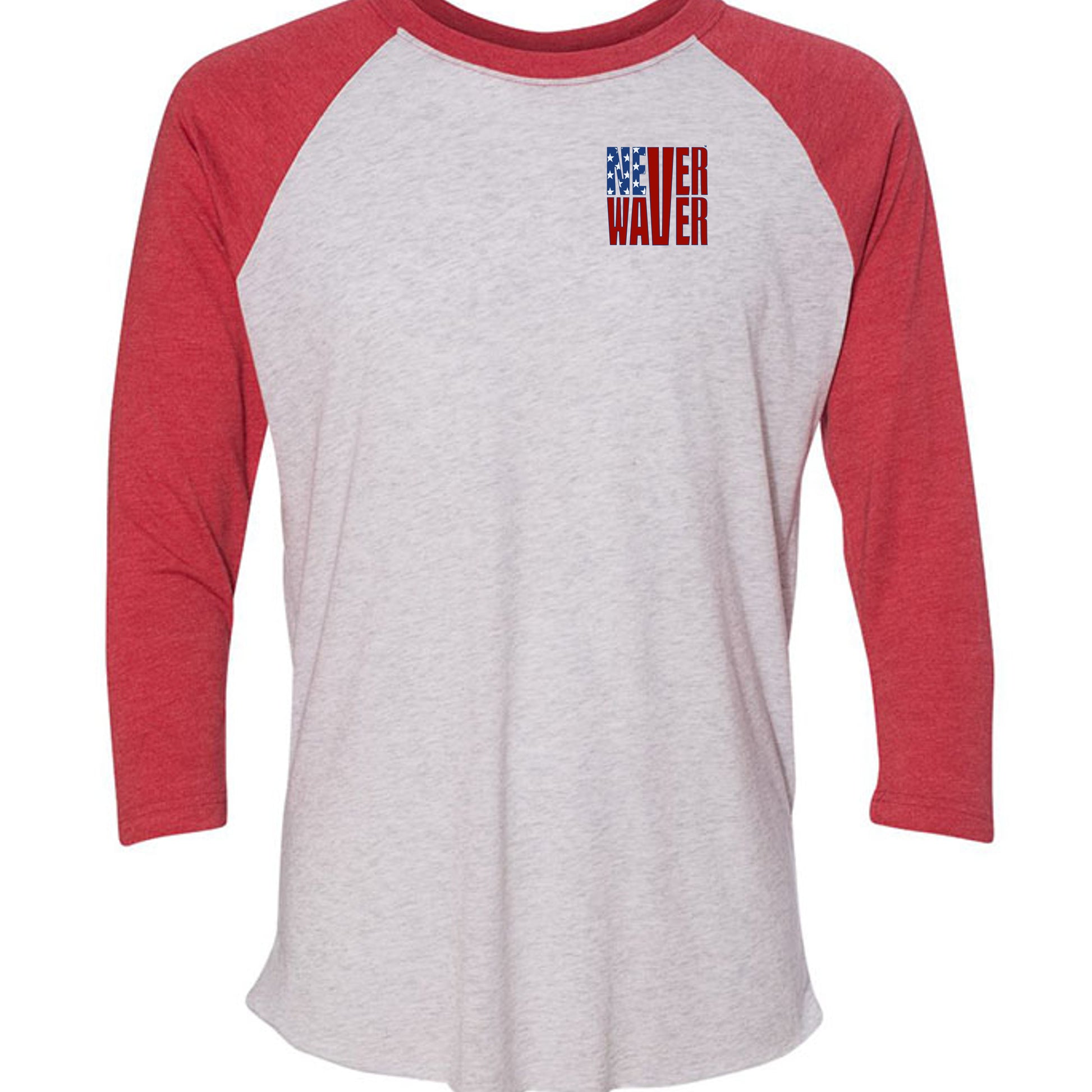 Vintage Red/ Heather White - 6051 - FRONT