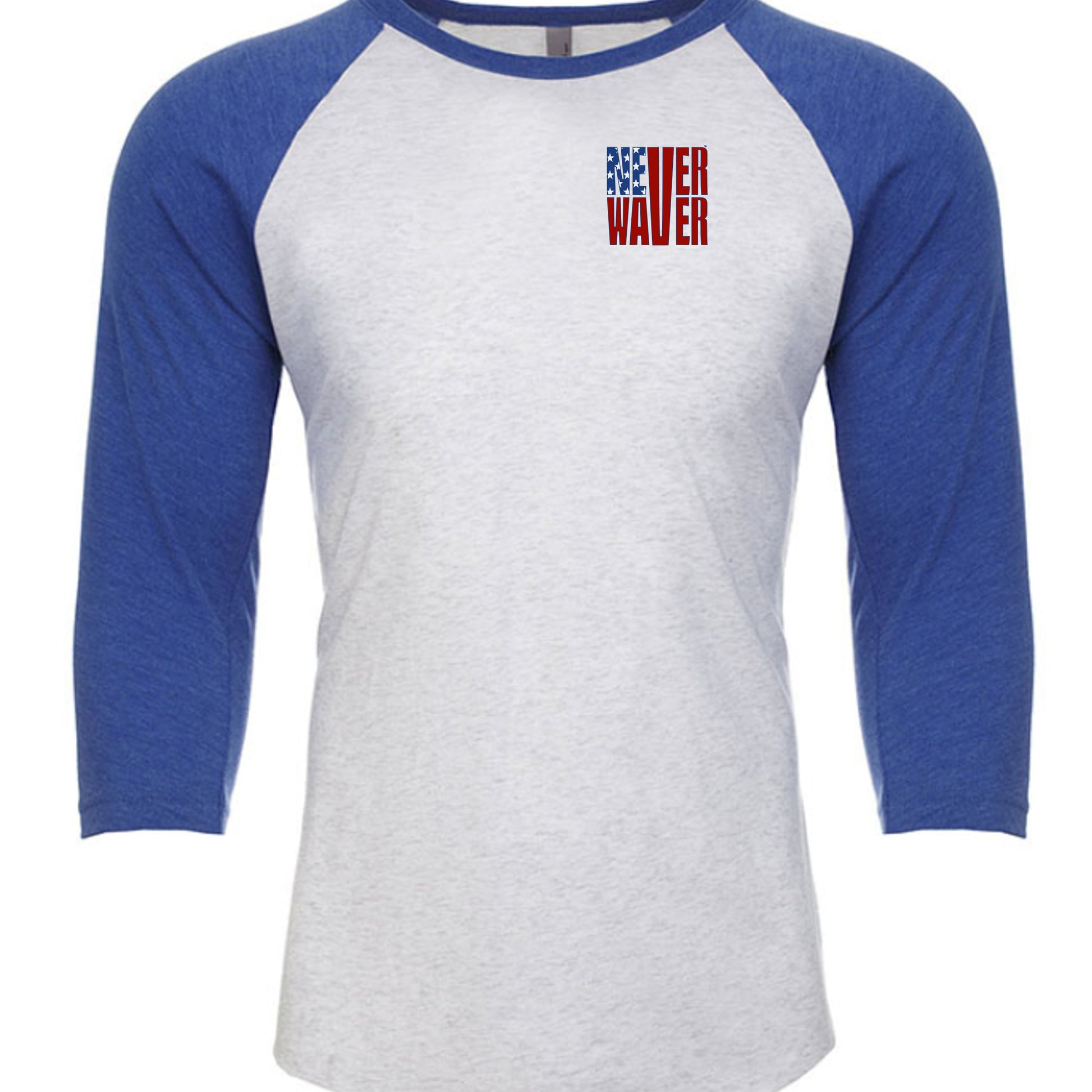 Vintage Royal/ Heather White - 6051 - FRONT