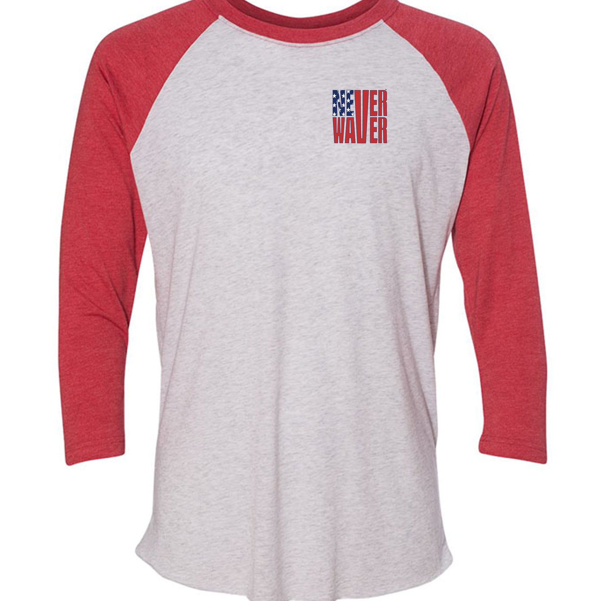 Vintage Red/ Heather White - 6051 - FRONT