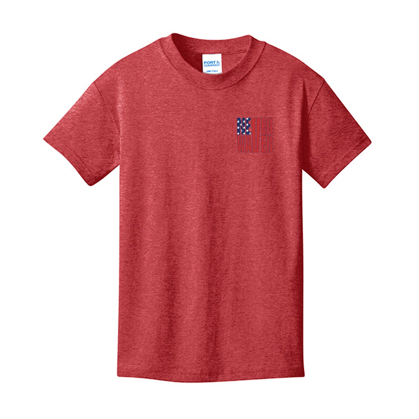 Heather Red - PC54Y - FRONT