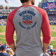 NEVER WAVER®|250 Years Of Freedom Tee - Baseball Tee by Never Waver