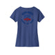 NEVER WAVER®|250 Years Of Freedom Tee - Ladies V-neck by Never Waver