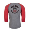 NEVER WAVER® 1776 | We the People 250-Year Anniversary -Baseball Tee by Never Waver