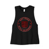 Hot Mess Never Waver Still Blessed Ladies Racerback Cropped Tank by Never Waver