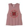 Hot Mess Never Waver Still Blessed Ladies Racerback Cropped Tank by Never Waver