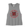 Hot Mess Never Waver Still Blessed Ladies Racerback Cropped Tank by Never Waver