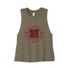 Hot Mess Never Waver Still Blessed Ladies Racerback Cropped Tank by Never Waver