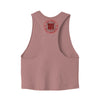 Hot Mess Never Waver Still Blessed Ladies Racerback Cropped Tank by Never Waver