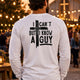 I Can't, But I Know a Guy | Christian Long-Sleeve Tee | Never Waver® by Never Waver