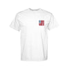 Never Waver American With White Outline Sport-Tek ST520 T-Shirt by Never Waver